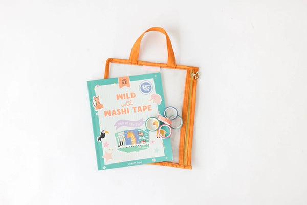 Wild with Washi Tape Activity Kit - Fun At the Zoo