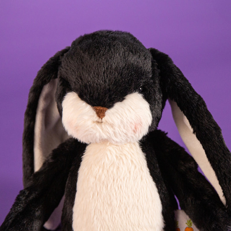 Floppy Nibble Bunny – Black