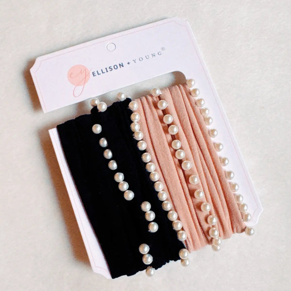 Pearl Embellished Hair Tie