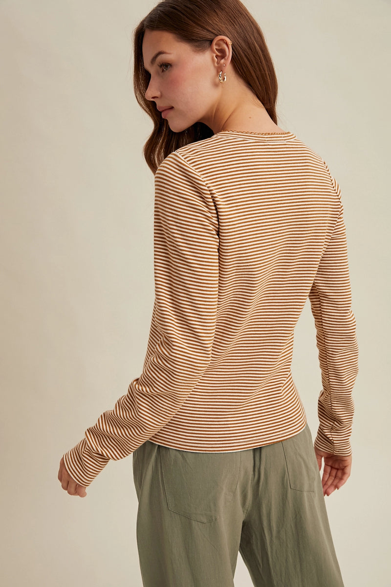 Lucy Striped Tee