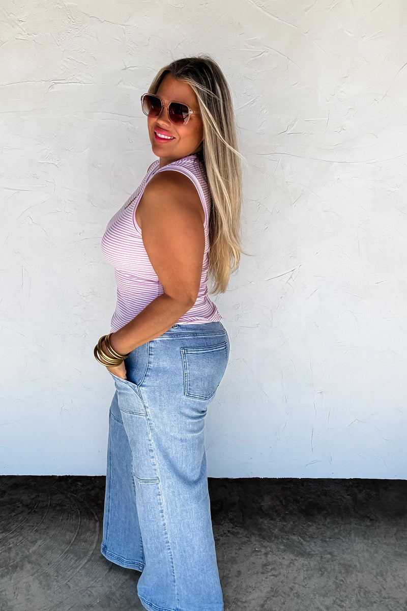 BIANCA STRIPED TANK