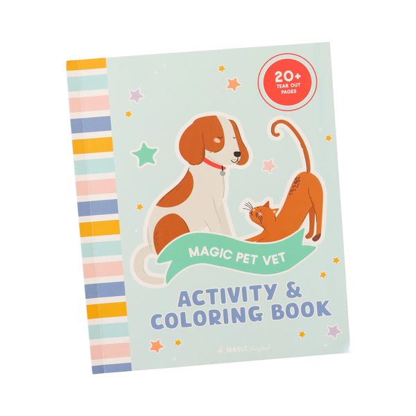Vet Themed Activity Book - Over 20+ Activities!