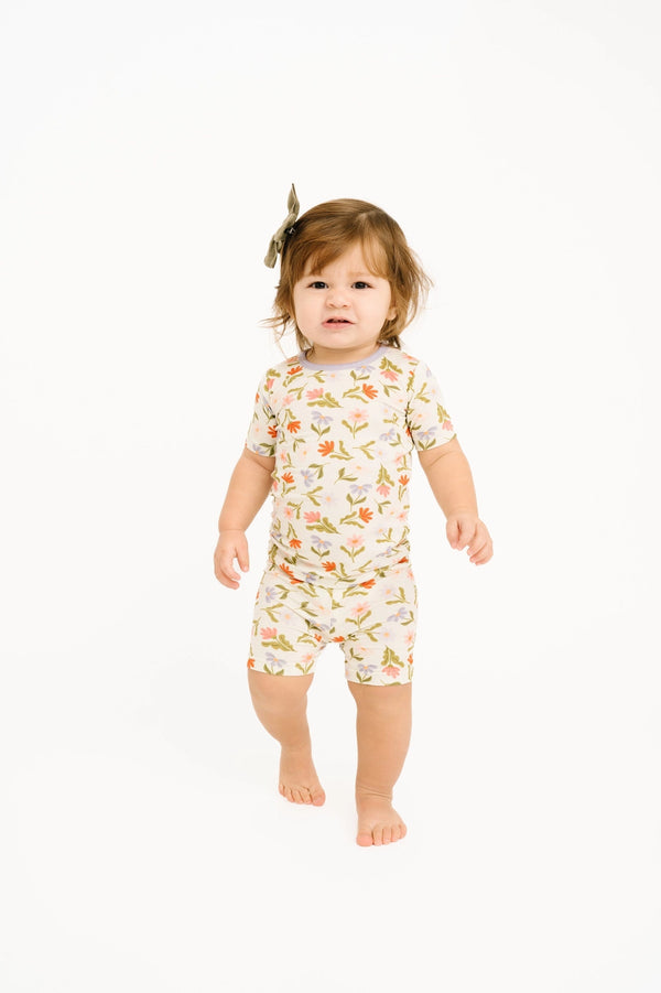 Daisy Daydream Bamboo Jammie Shorts Set