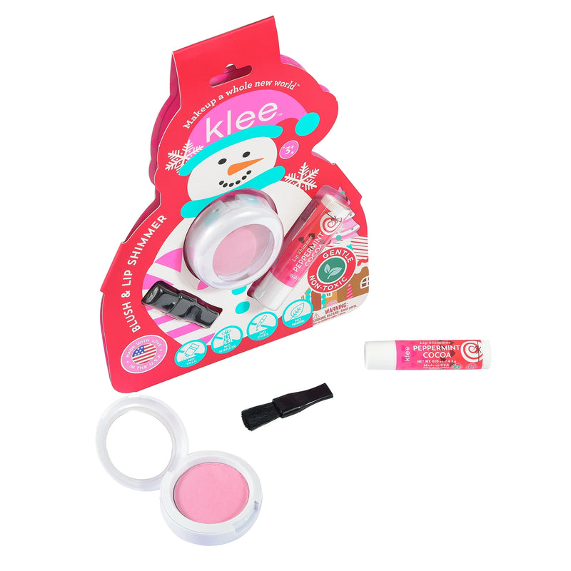 Klee Kids - Holiday Blush and Lip Shimmer Set