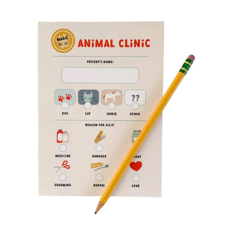 Vet Play Notepad For Kids