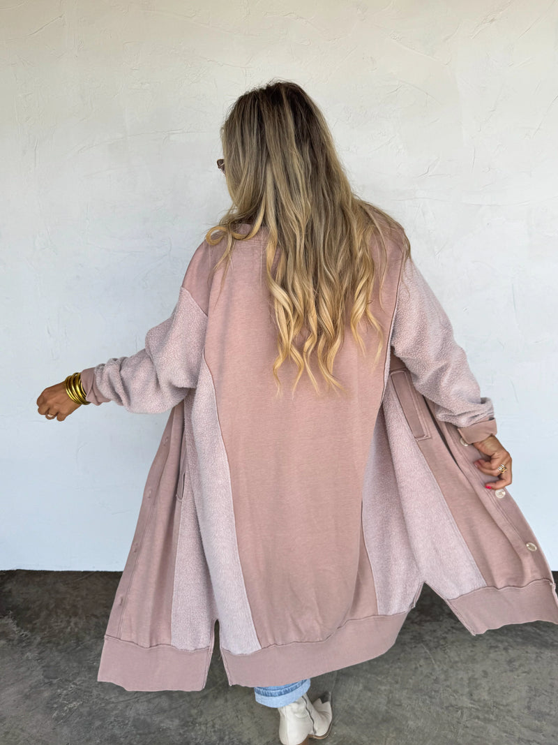 Desi Sweatshirt Cardigan
