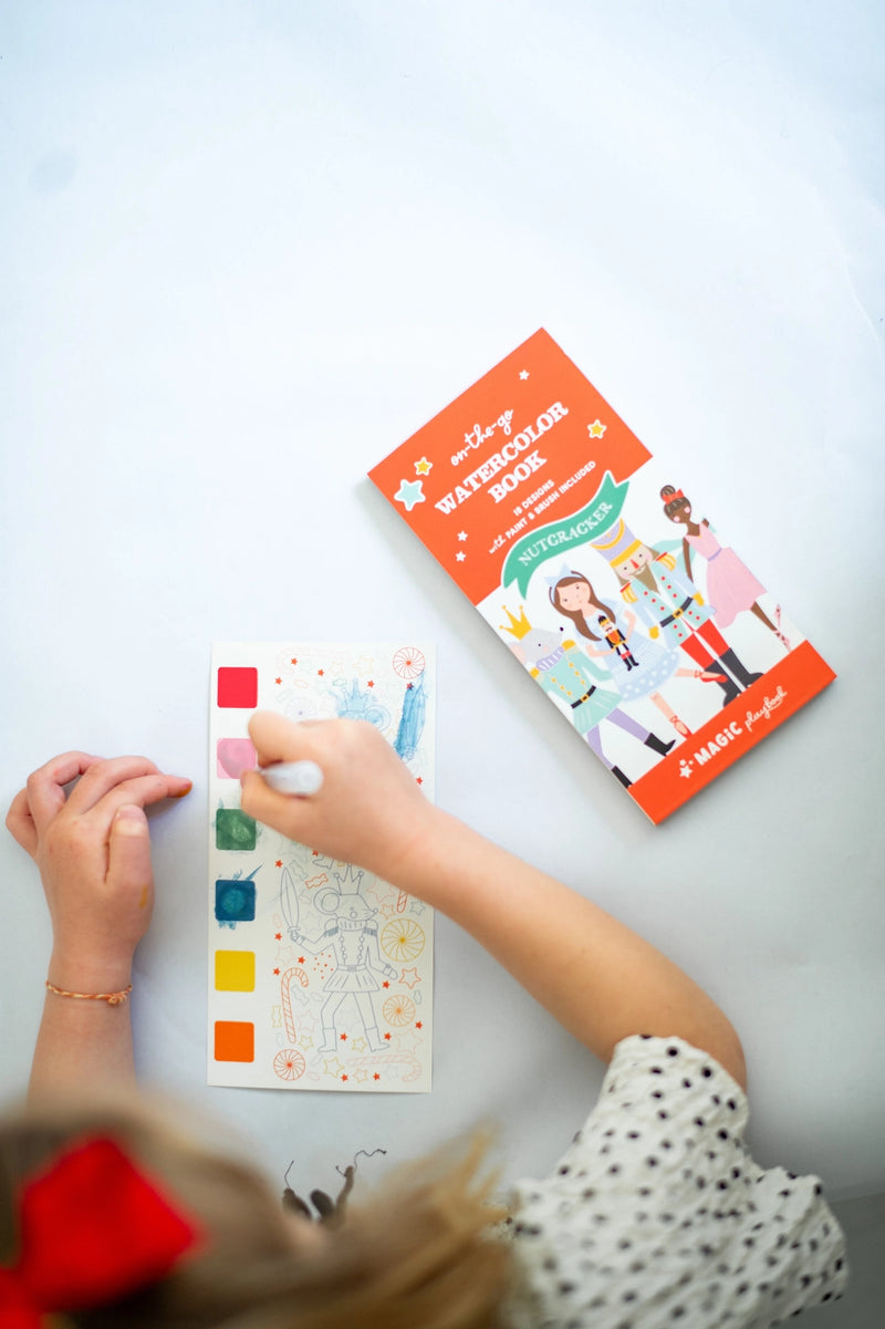 Nutcracker Pocket Watercolor Book For Kids