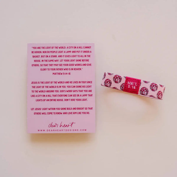 Let Your Light Shine Kids Bracelet