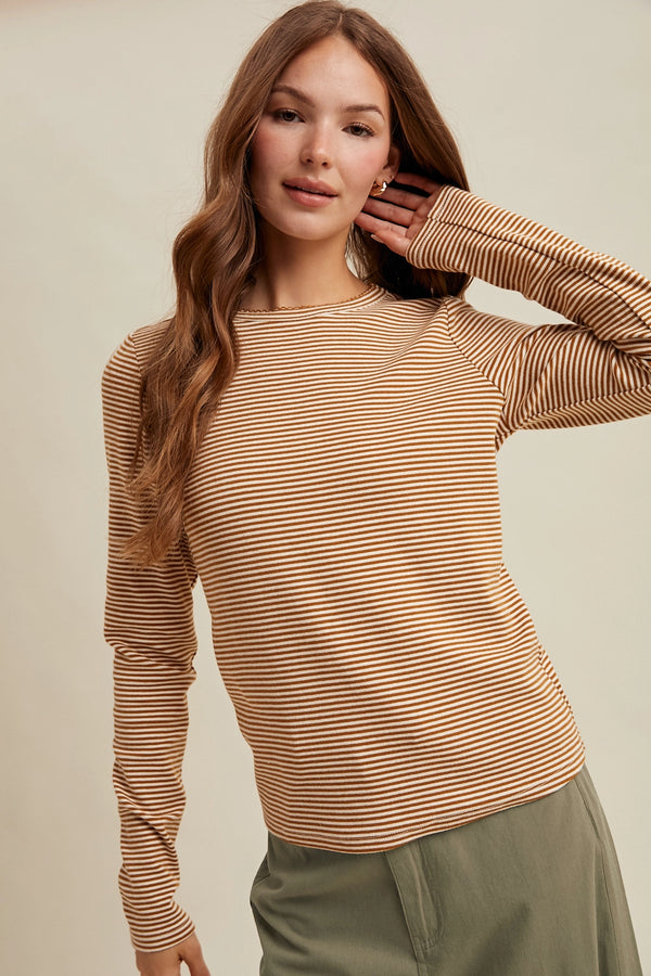 Lucy Striped Tee