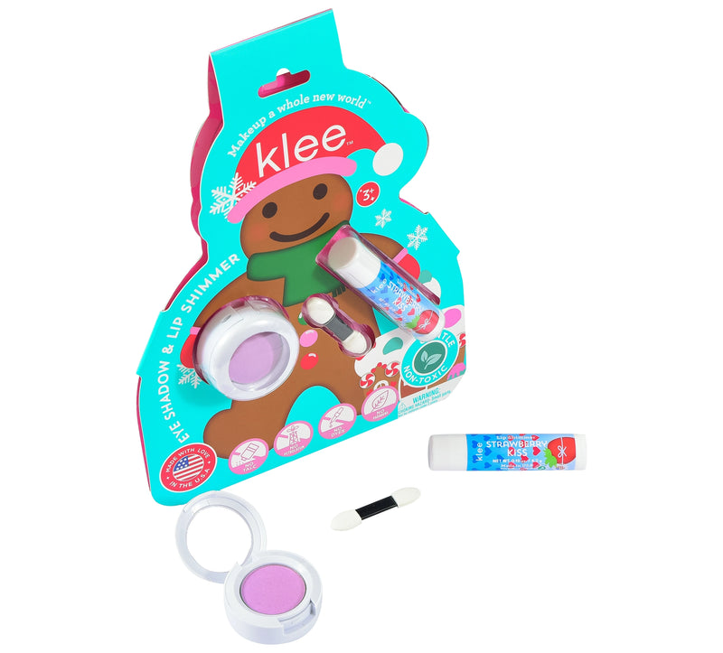 Klee Kids - Holiday Eye Shadow & Lip Shimmer Set