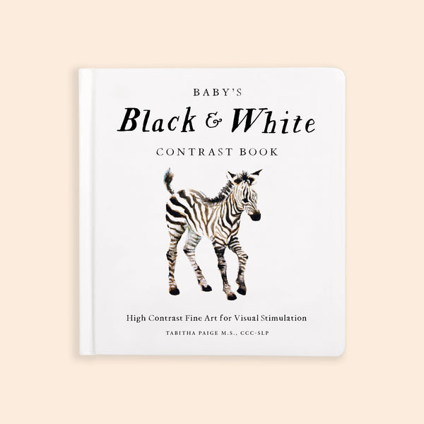 Black and White Contrast Book - Baby Book
