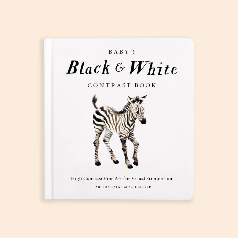 Black and White Contrast Book - Baby Book