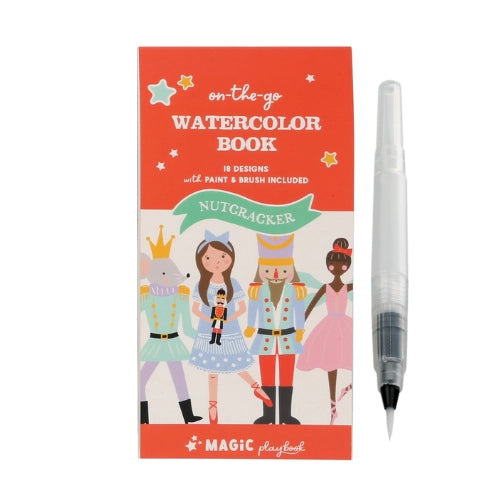 Nutcracker Pocket Watercolor Book For Kids