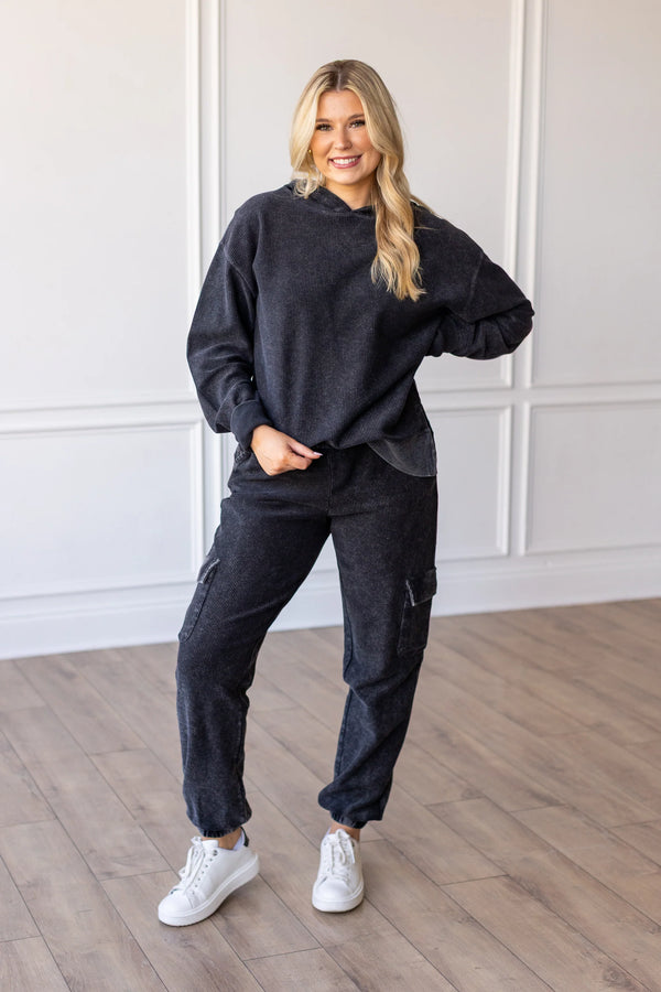 Callie Corded Hoodie