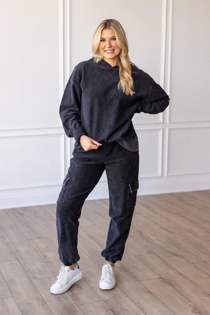 Callie Corded Hoodie