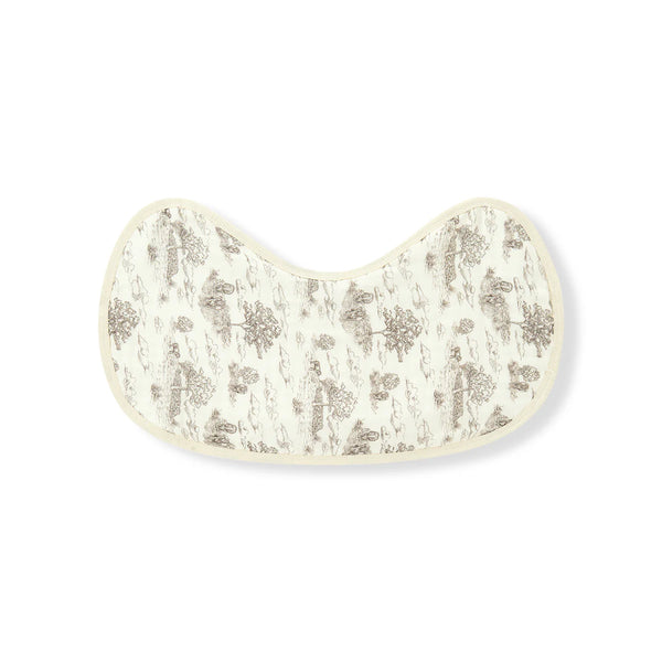 Country Toile Four Layer Burp Cloth