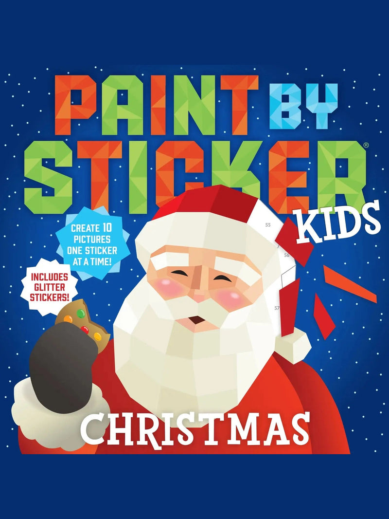 Paint By Sticker Kids: Christmas