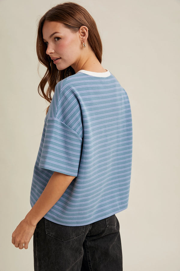 Mia Striped Tee