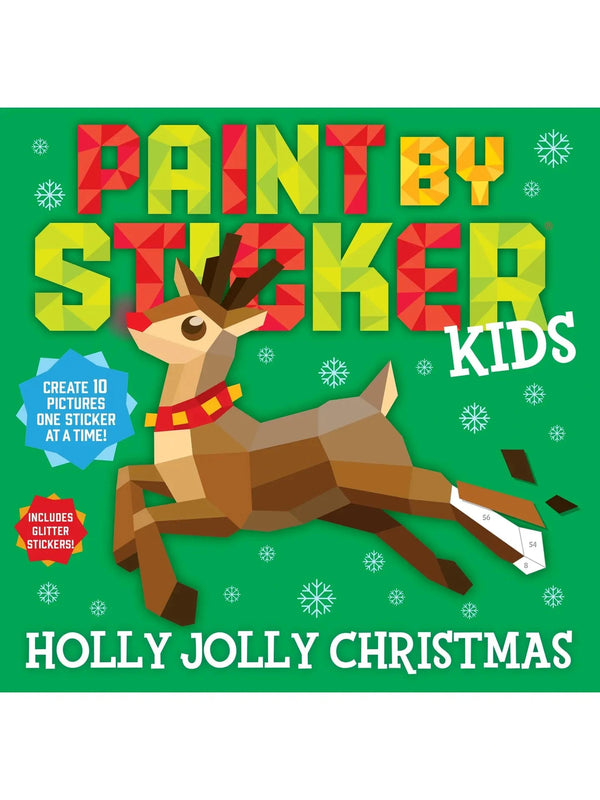 Paint By Sticker Kids: Holly Jolly Christmas