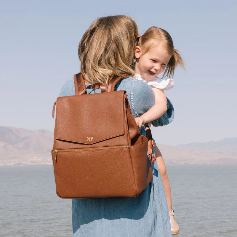 Cognac Classic Diaper Bag