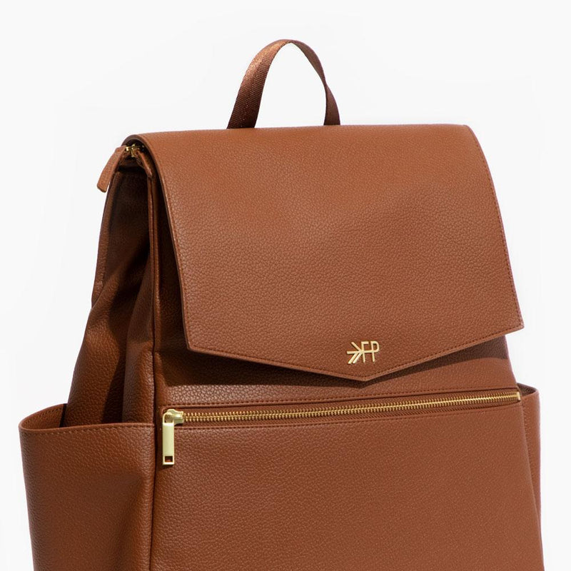 Cognac Classic Diaper Bag