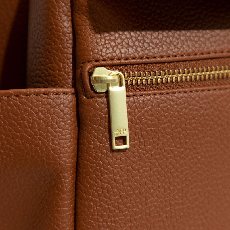 Cognac Classic Diaper Bag