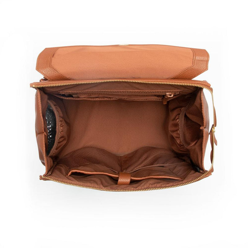 Cognac Classic Diaper Bag