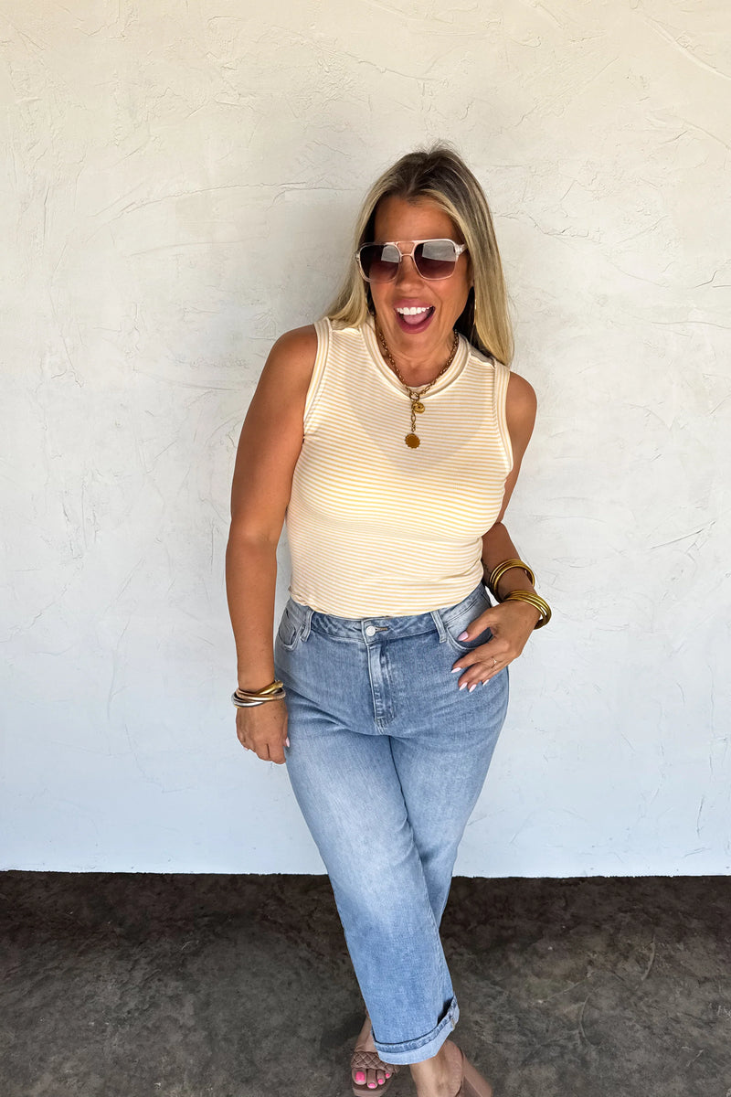 BIANCA STRIPED TANK