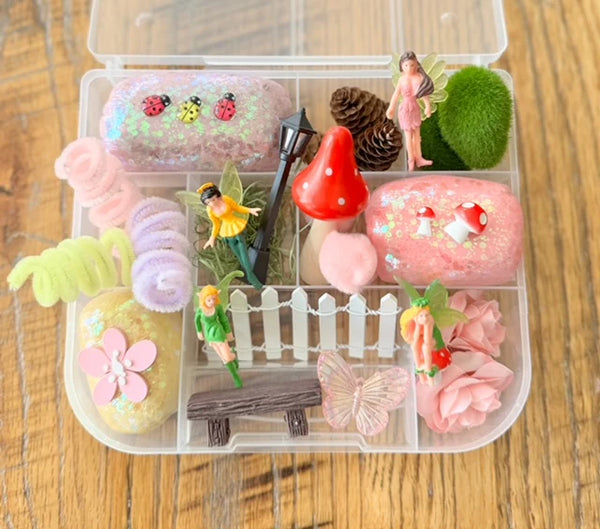 Fairy Garden Playdough Jar