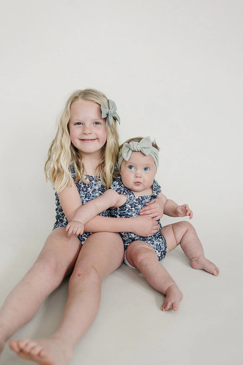Floral One-Piece Swim Suit