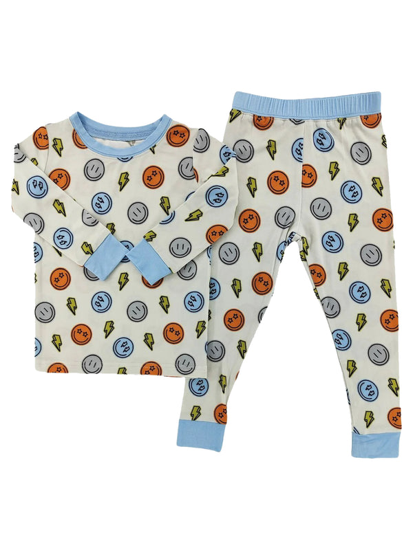 Electric Smiley Bamboo Set