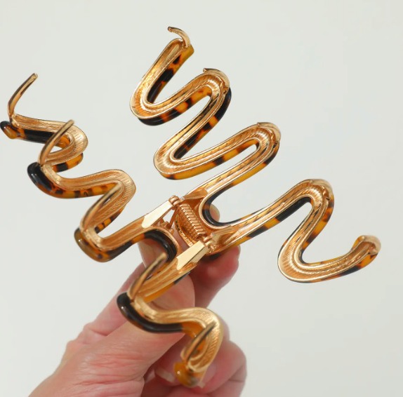 Claw Clips | Large Squiggle Clips