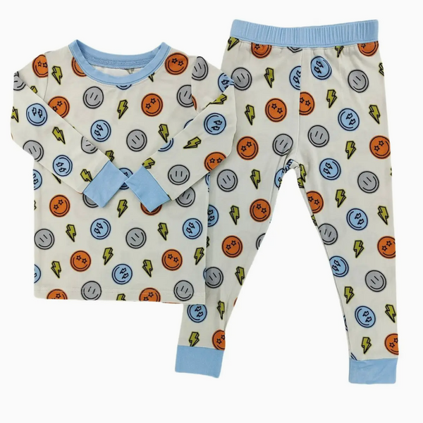 Electric Smiley Bamboo Set