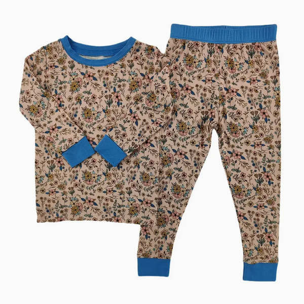 Zoe Floral Bamboo Set