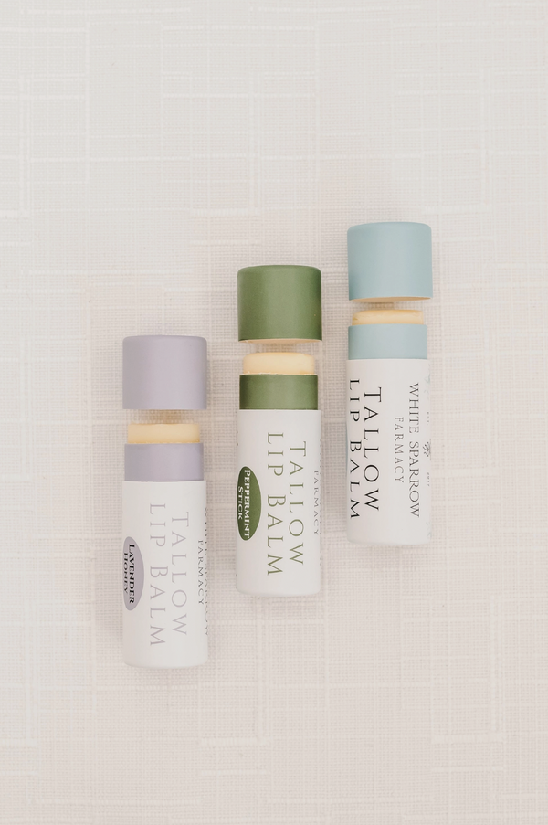 Tallow Lip Balm - Unscented