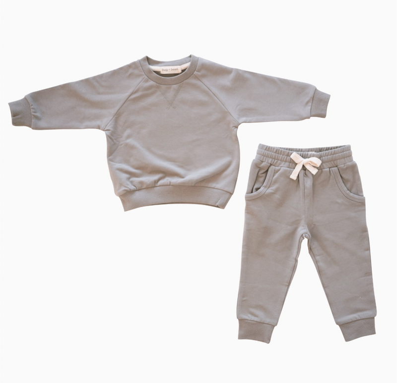Sweatshirt + Jogger Matching Set | Sage