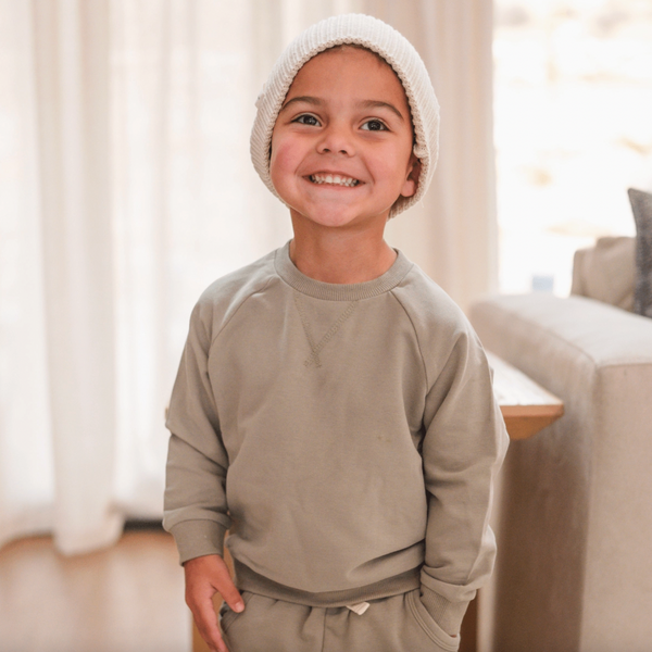 Sweatshirt + Jogger Matching Set | Sage