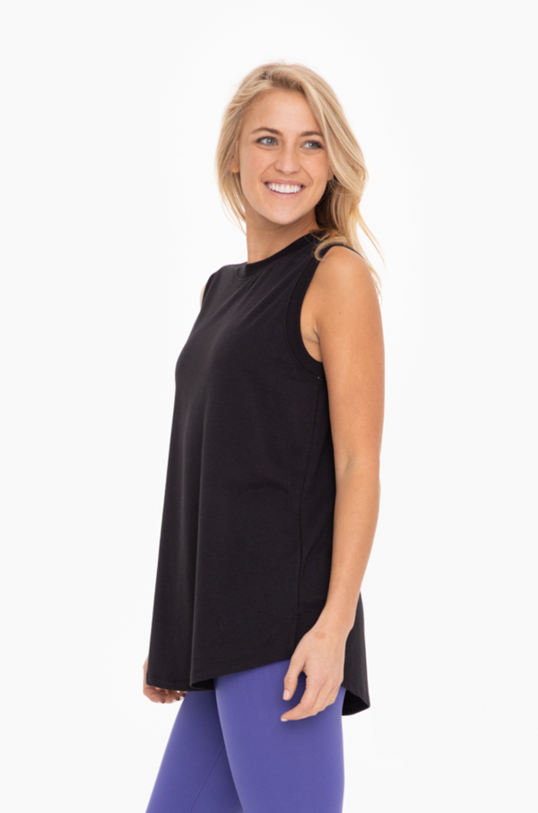 Sleeveless Flowy Tank Top