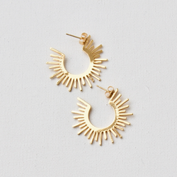 Sun Silhouette Hoops