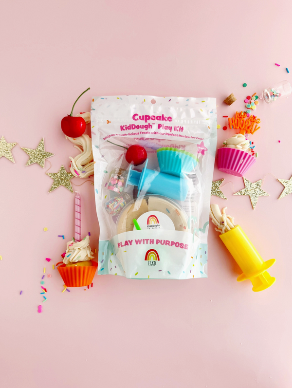 Cupcake Kiddough Play Kit