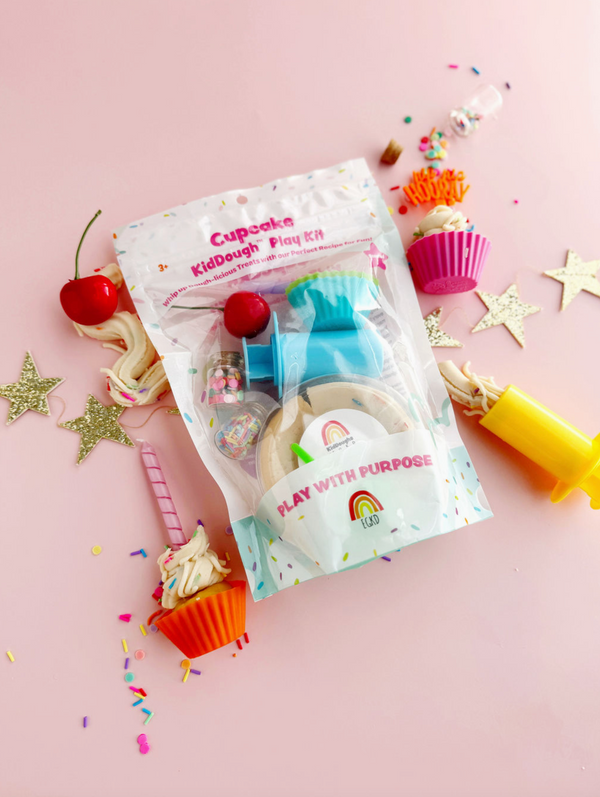 Cupcake Kiddough Play Kit