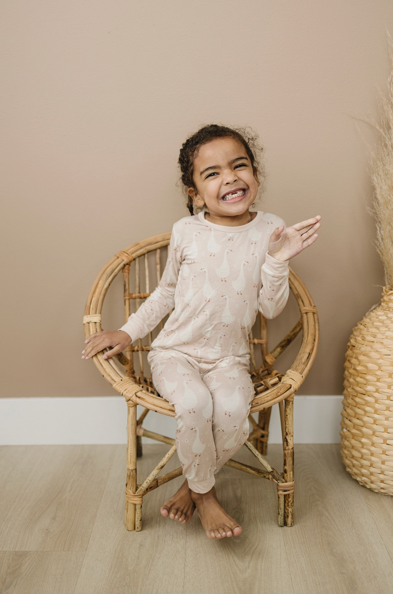 Silly Goose On the Loose Bamboo Jammies