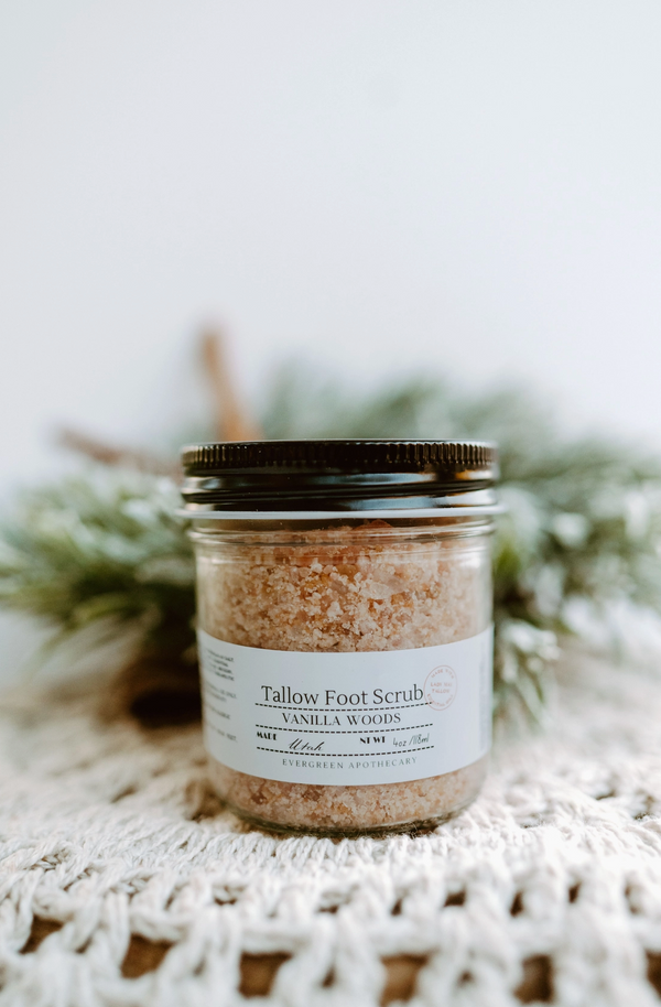 Tallow Foot Scrub