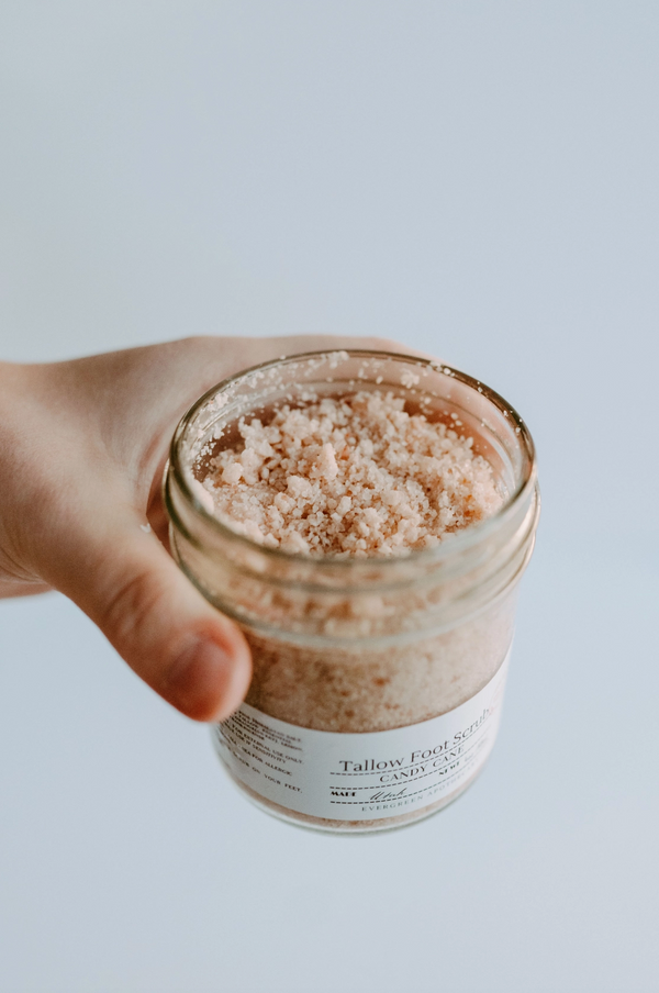Tallow Foot Scrub