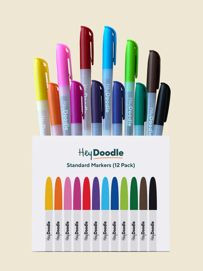 HeyDoodle Standard Color Markers