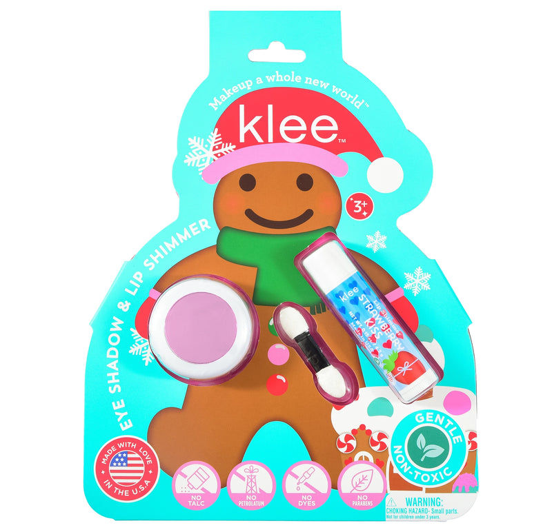 Klee Kids - Holiday Eye Shadow & Lip Shimmer Set