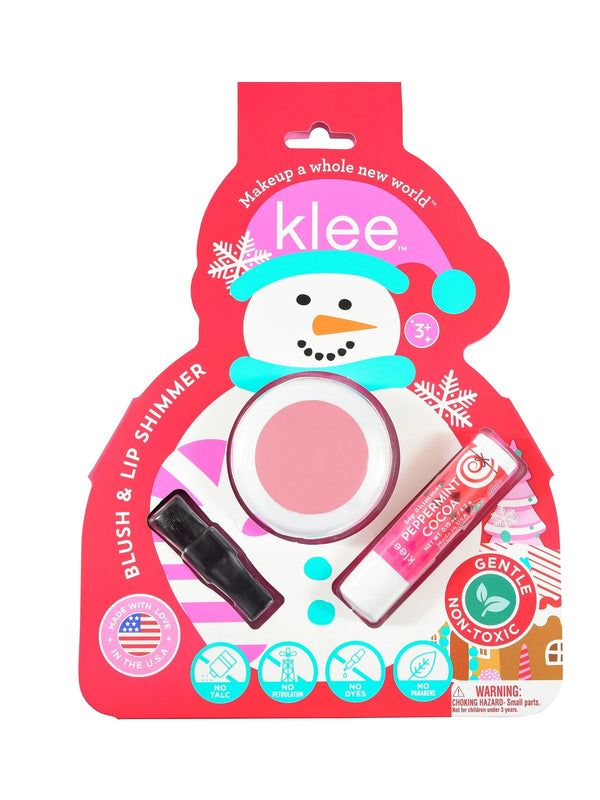 Klee Kids - Holiday Blush and Lip Shimmer Set