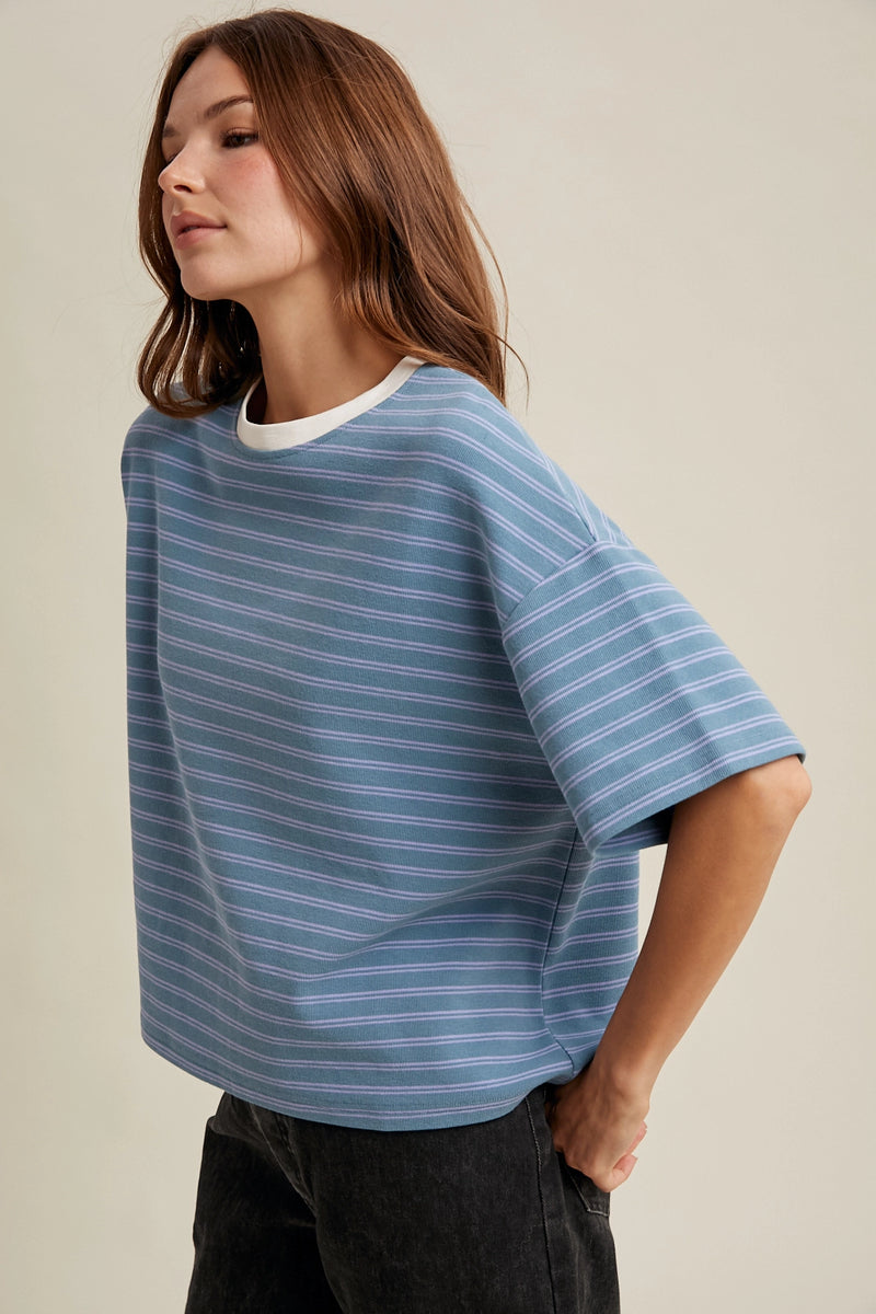 Mia Striped Tee