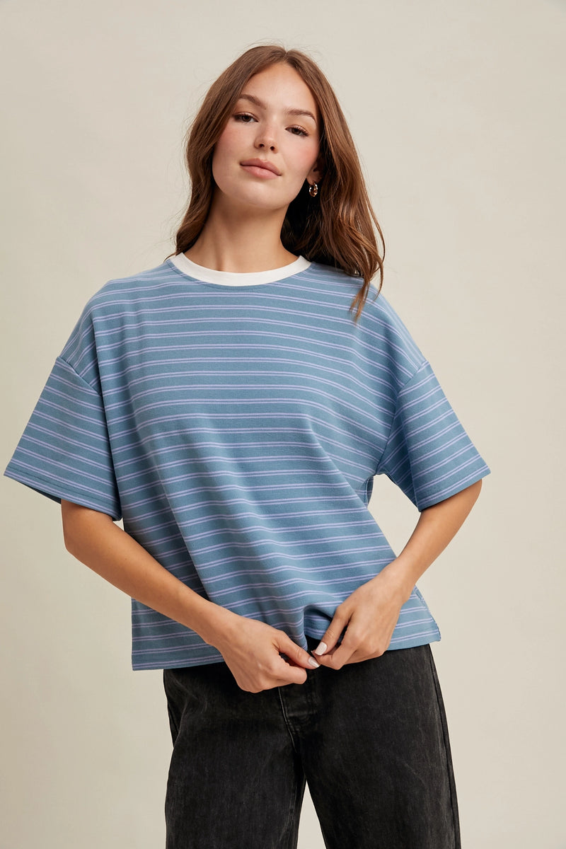 Mia Striped Tee