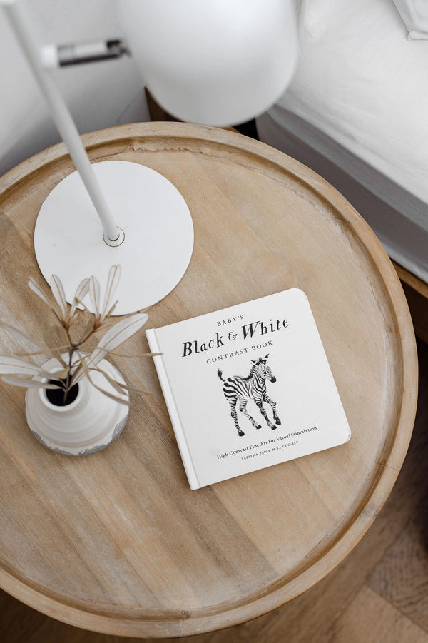 Black and White Contrast Book - Baby Book